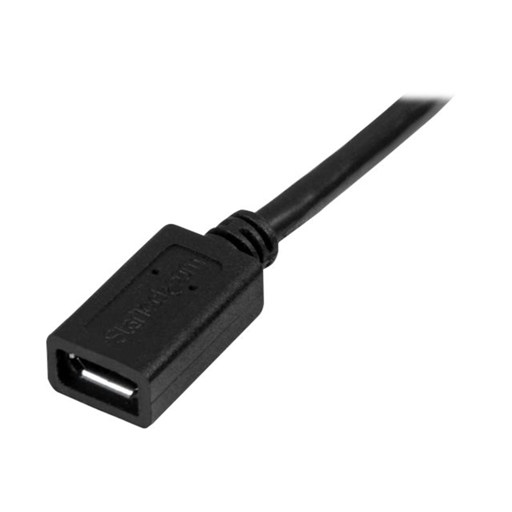 0.5m 20in Micro-USB Extension Cable M/F