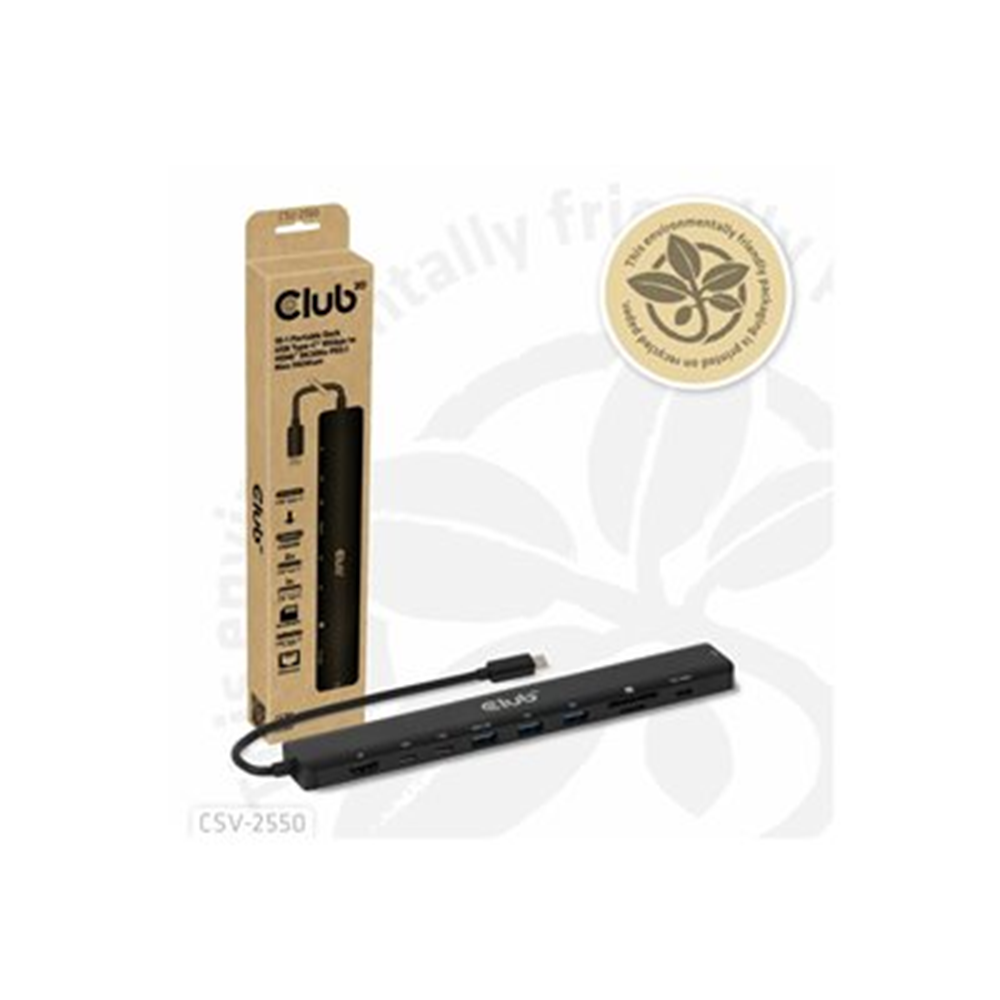 10-1 PORTABLE DOCK USB TYPE-C(R) 10GBPSTO HDMI# 8K30HZ PD3.1 MAX.140WATT