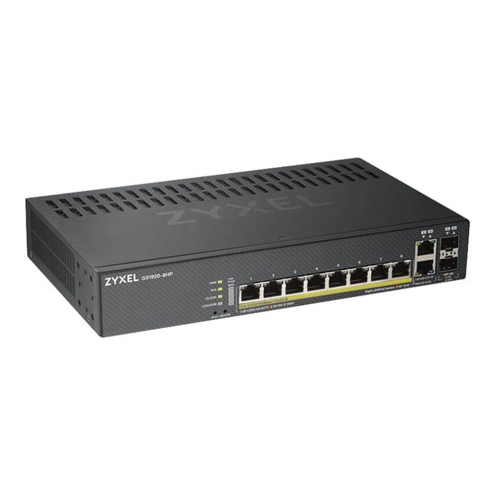 10 Port Smart Managed Gigabit Switch 8x