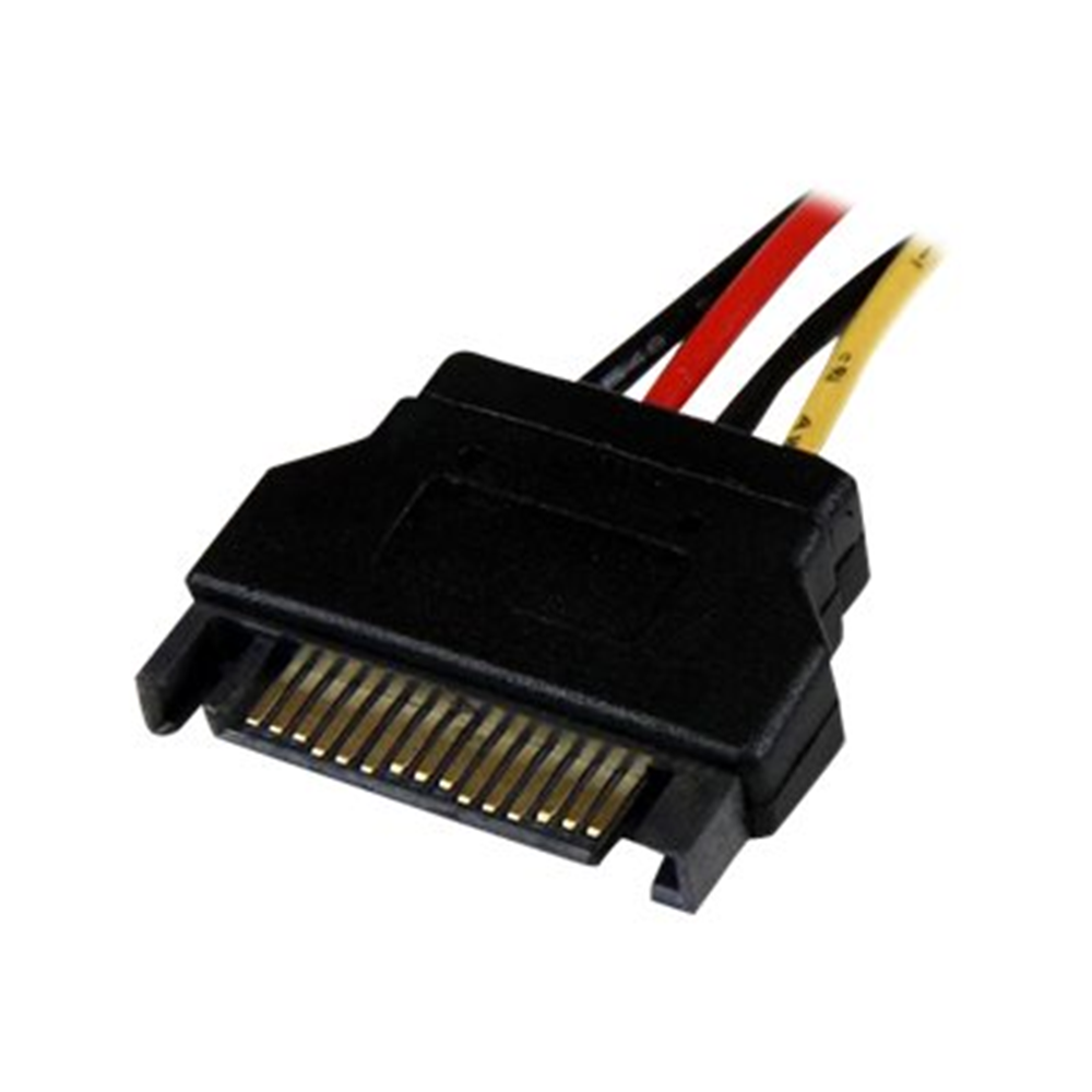 12in SATA to LP4 Power Cable Adapter F/M