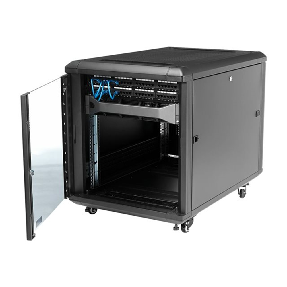 12U 36in Knock-Down Server Rack Cabinet