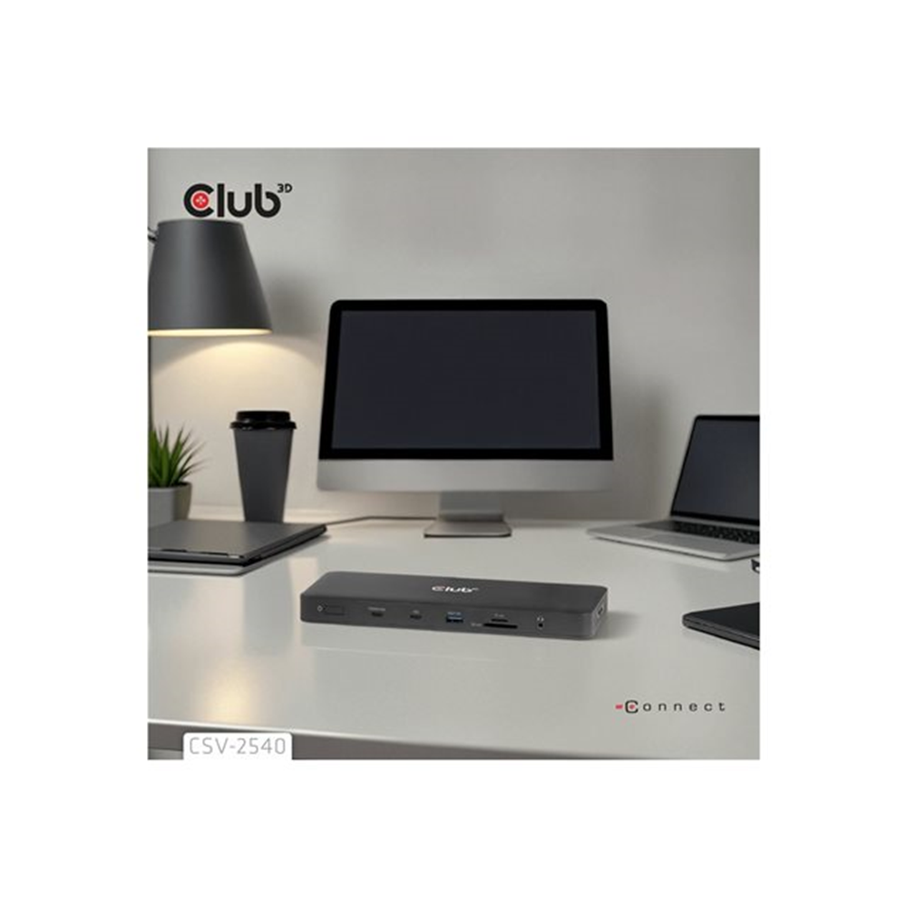 14-1 USB-C Quad Display Docking Station