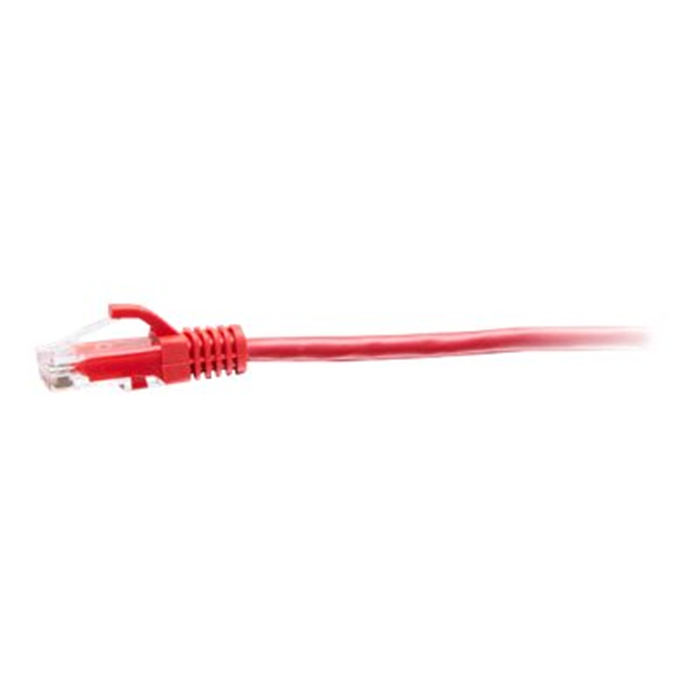 15FT/4.5M CAT6A SLIM PATCH 28AWG RED