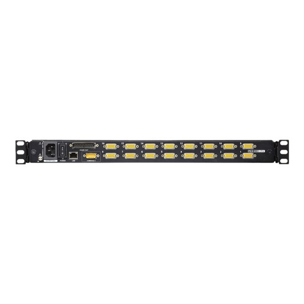 16-Port 19i LCD KVM Over IP Switch (USB- PS/2 VGA)