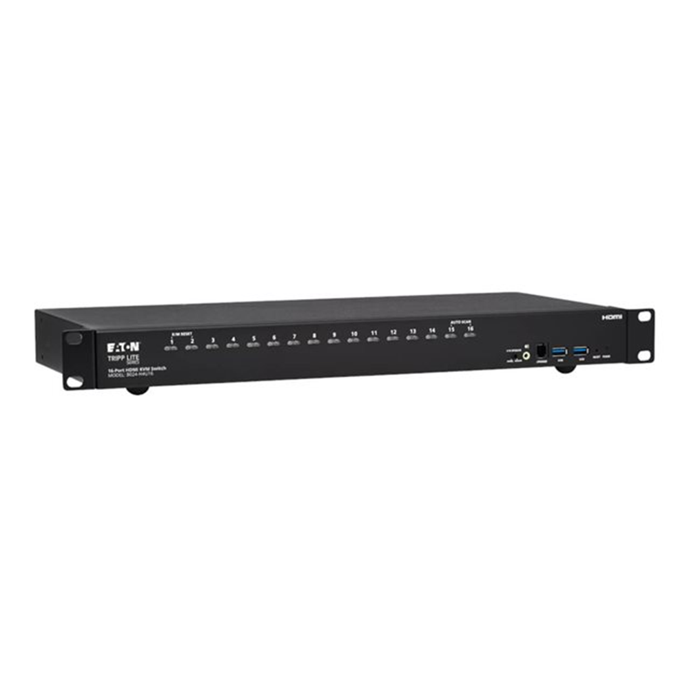 16-Port 4K HDMI/USB KVM Switch - 4K 60 Hz Video/Audio USB Peripheral Sharing 1URack-Mount 16-Port 4K HDMI/USB KVM Switch - 4K 60 Hz Video/Audio USB Peripheral Sharing 1URack-Mount