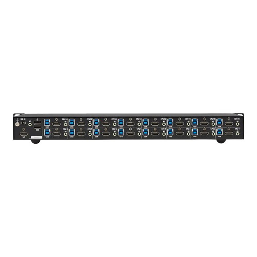 16-Port 4K HDMI/USB KVM Switch - 4K 60 Hz Video/Audio USB Peripheral Sharing 1URack-Mount 16-Port 4K HDMI/USB KVM Switch - 4K 60 Hz Video/Audio USB Peripheral Sharing 1URack-Mount