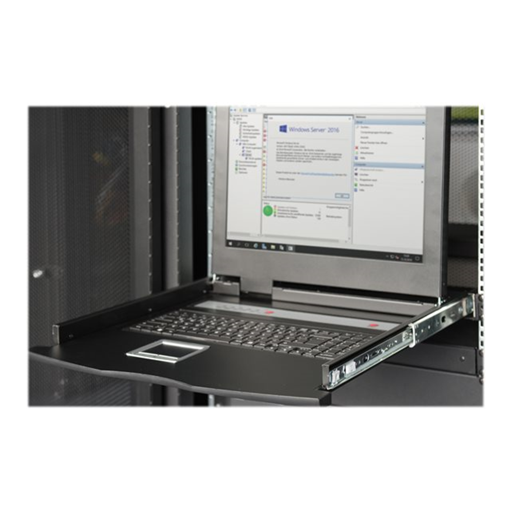 17IN LCD KVM Console 8-Port VGA