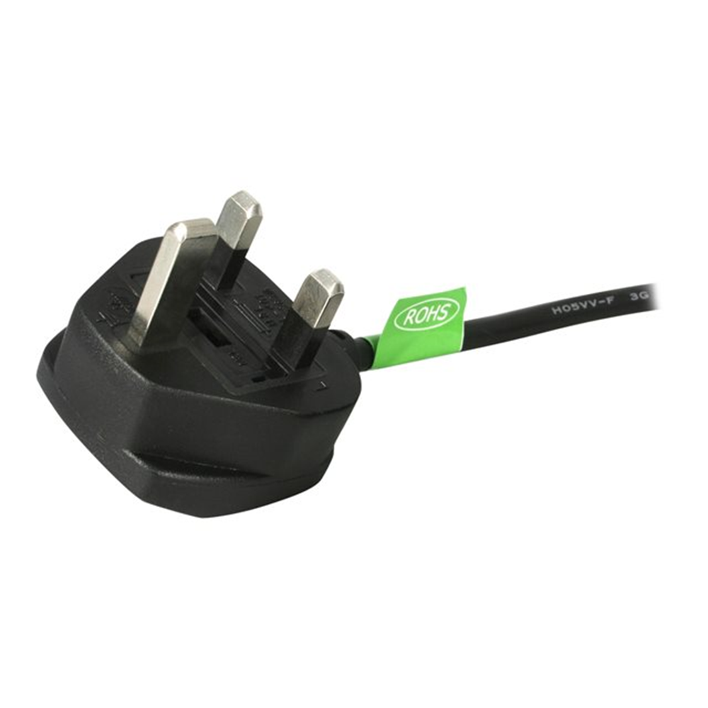 1.8m Standard UK Computer Power Cord