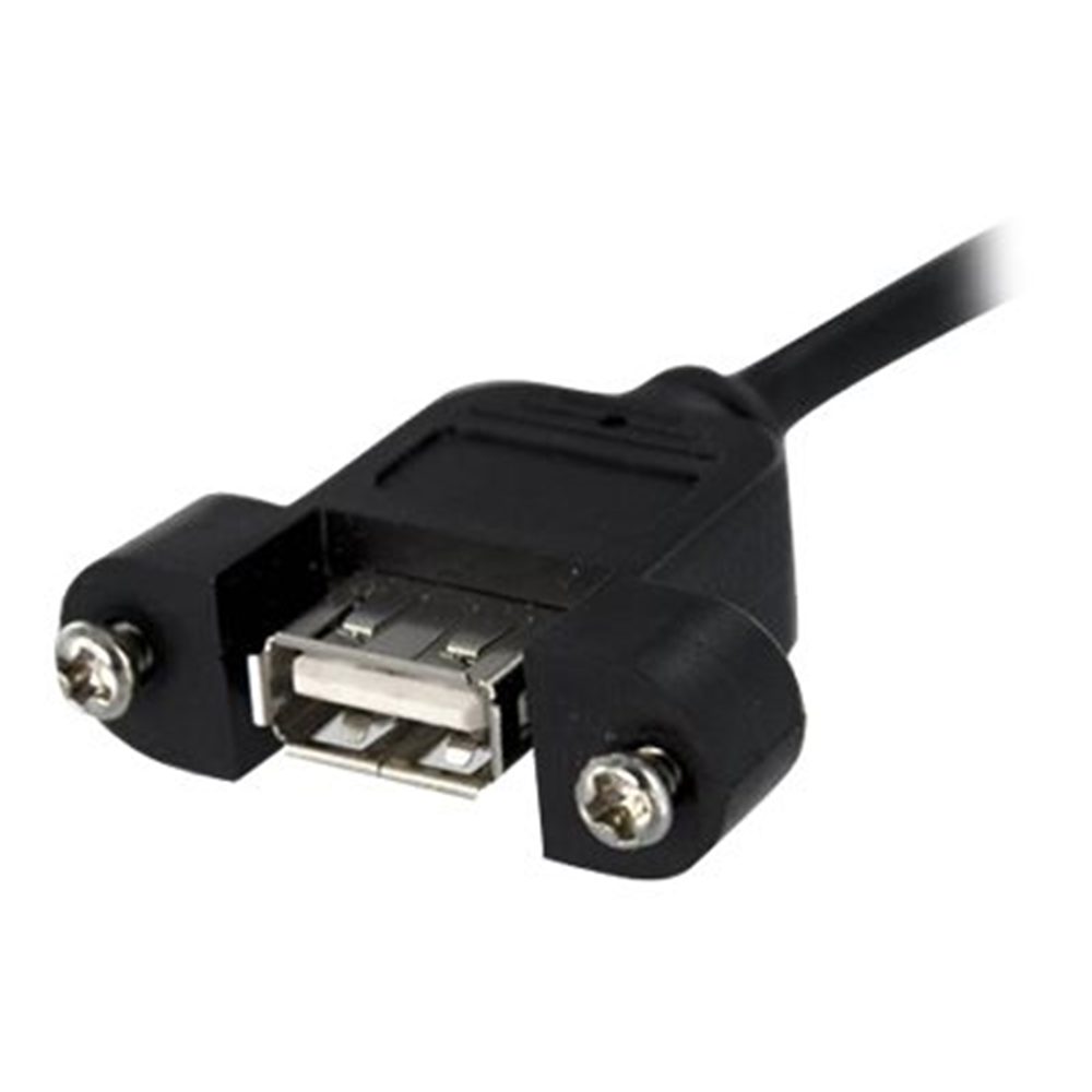 1ft Motherboard to Panel Mount USB Cable