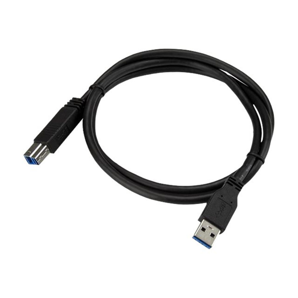 1m 3 ft Certified USB 3.0 A to B Cable