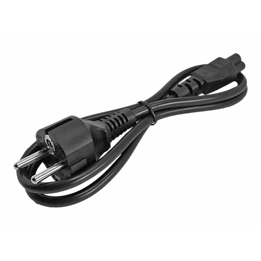 1m C5 Laptop Power Cord - Schuko CEE7