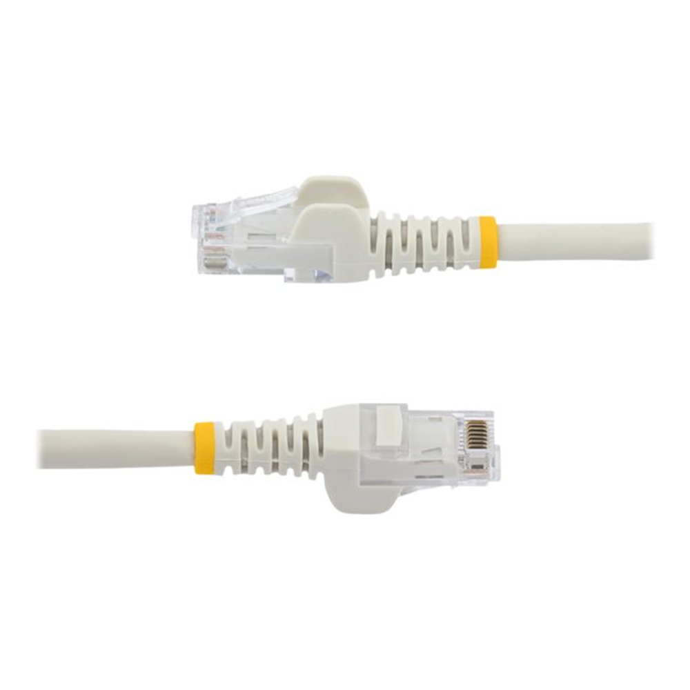 1m White Snagless UTP Cat6 Patch Cable