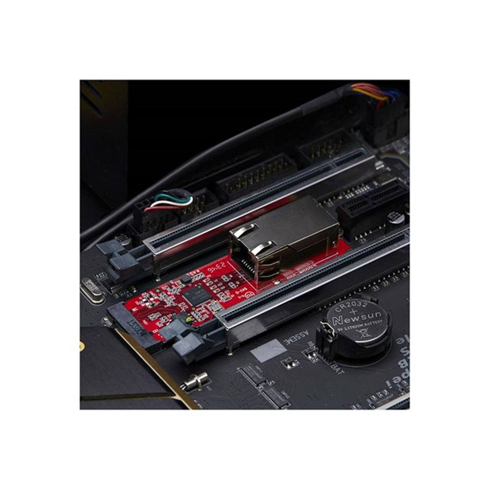 1Port 2.5G M.2 NBASE-T PCIe Ethernet NIC