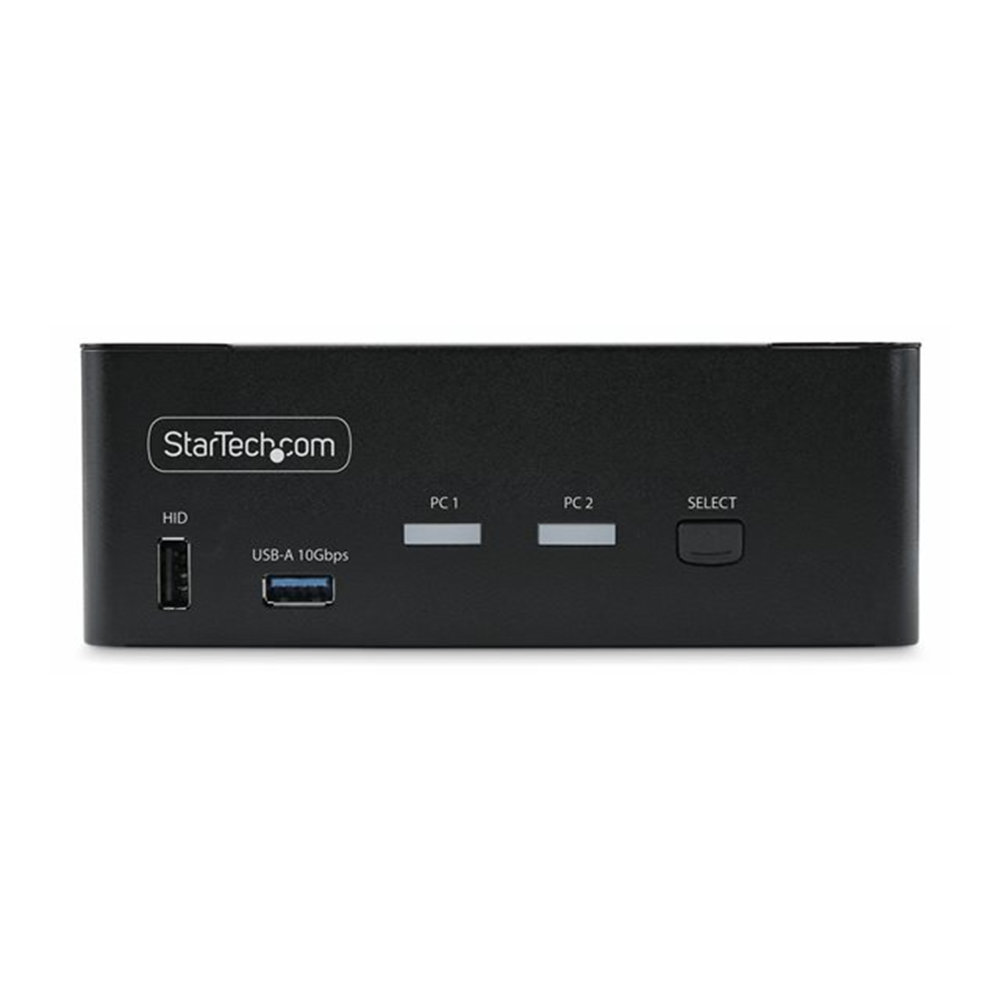 2-Port Dual-Monitor DP 1.4 KVM Switch