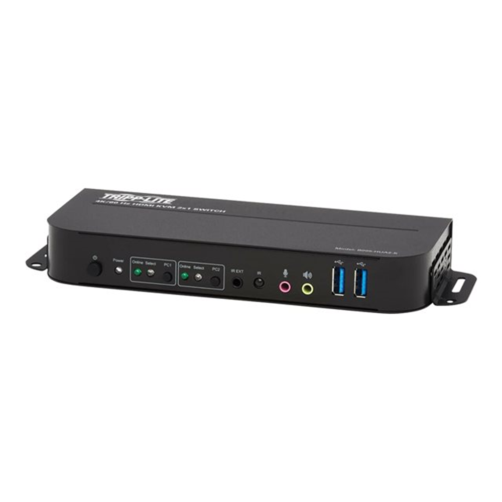 2-Port HDMI USB KVM Switch 4K 60 Hz HDRHDCP 2.2 IR USB Sharing USB 3.0 Cables