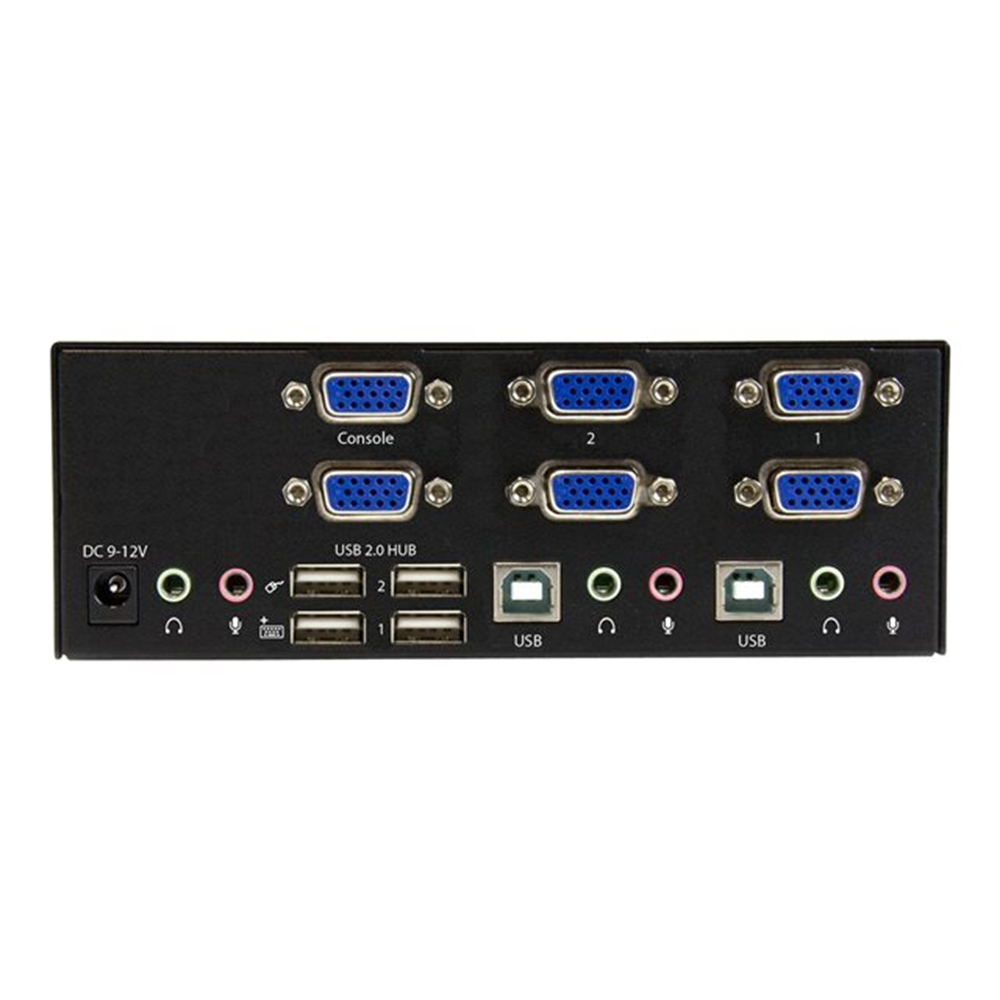 2-port KVM Switch w/Dual VGA - USB 2.0 2-port KVM Switch w/Dual VGA - USB 2.0