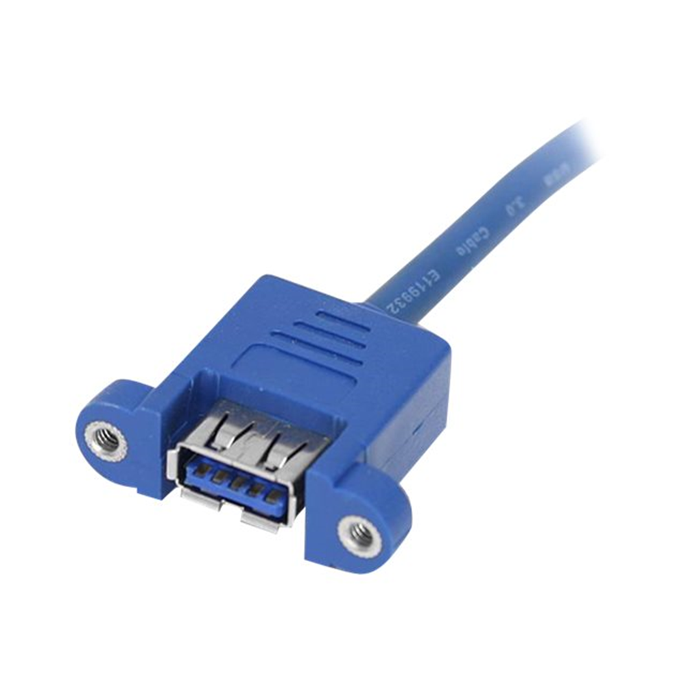2 Port Motherboard to Panel Mount USB 3