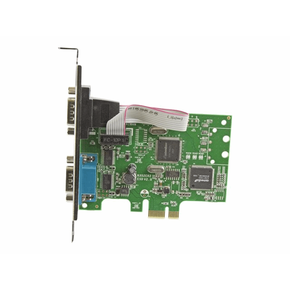 2-Port PCIe Serial Card w/16C1050 UART