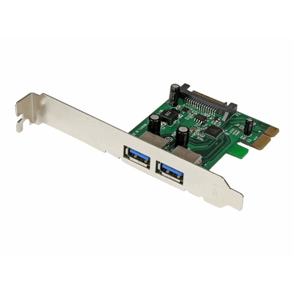 2 Port PCIe USB 3.0 Card Adapter w/UASP