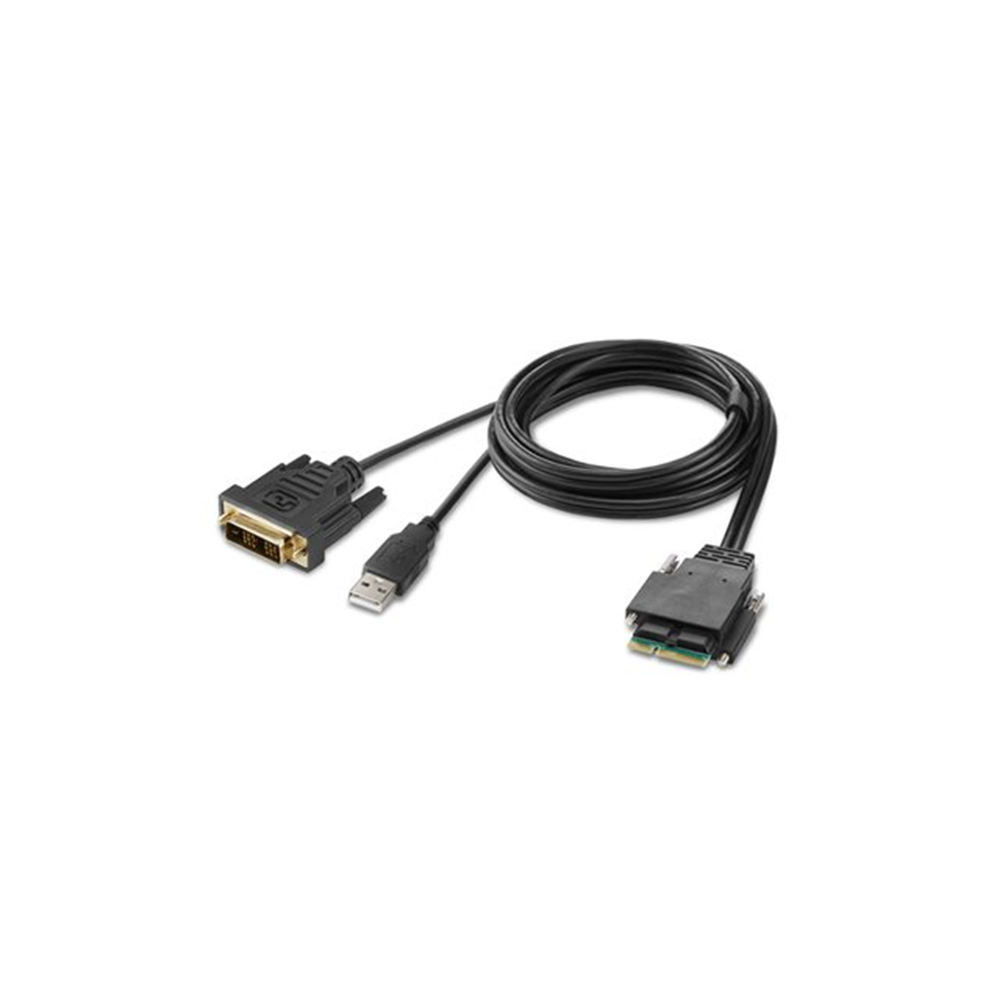 2-Port Single Head DVI Modular Secure KV