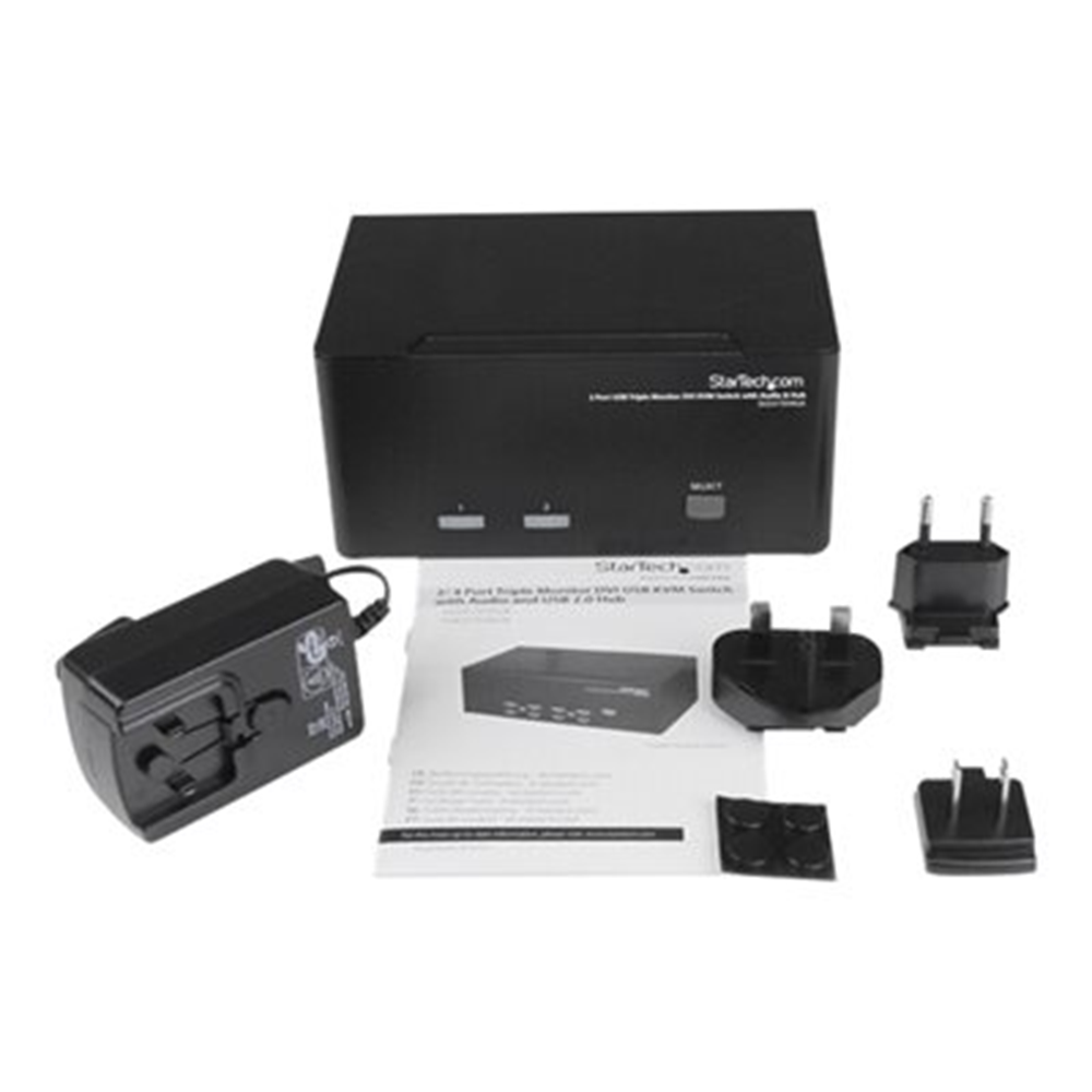 2 Port Triple Monitor DVI USB KVM Switch 2 Port Triple Monitor DVI USB KVM Switch