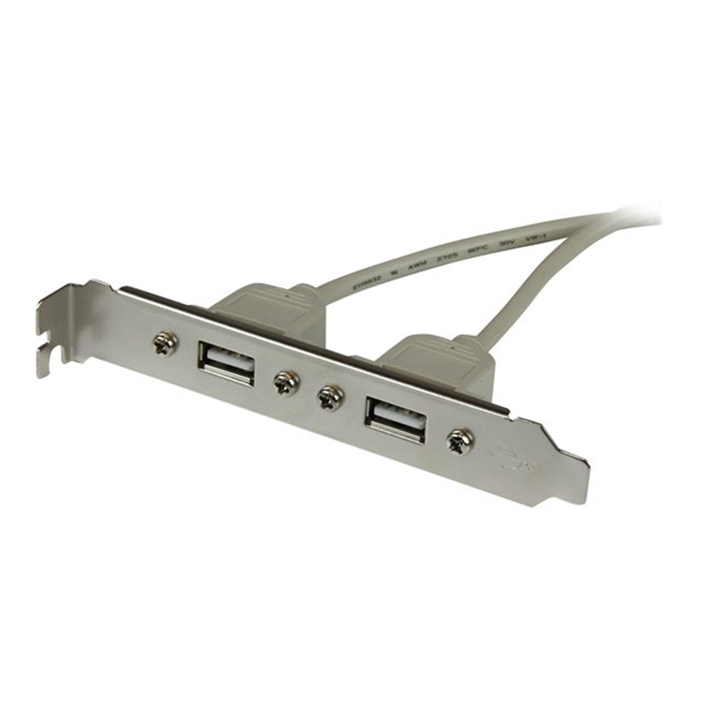 2 Port USB A Slot Plate Adapter 2 Port USB A Slot Plate Adapter
