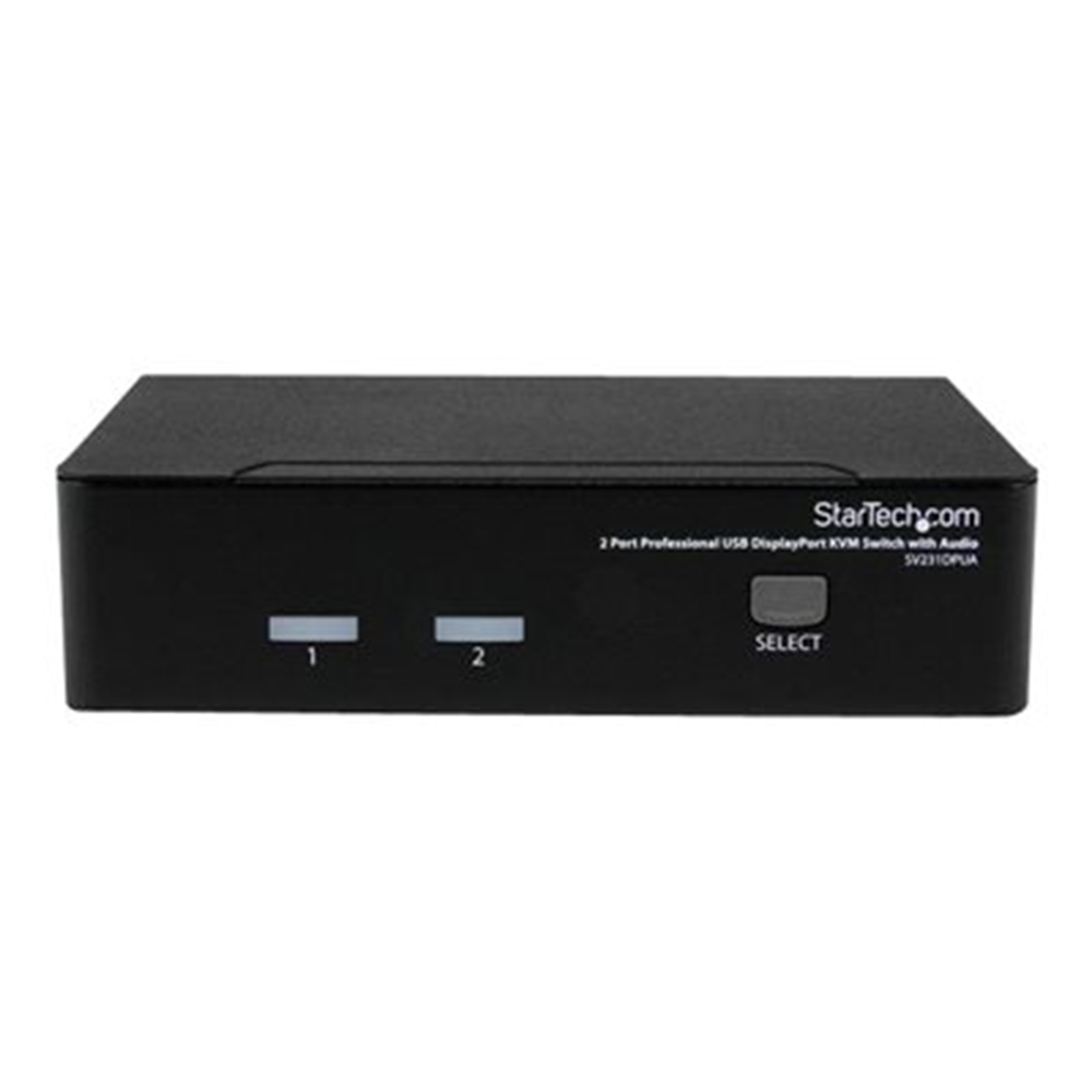 2 Port USB DisplayPort KVM Switch