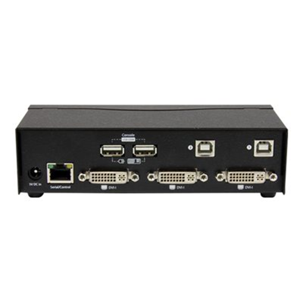 2 Port USB DVI KVM Switch with DDM