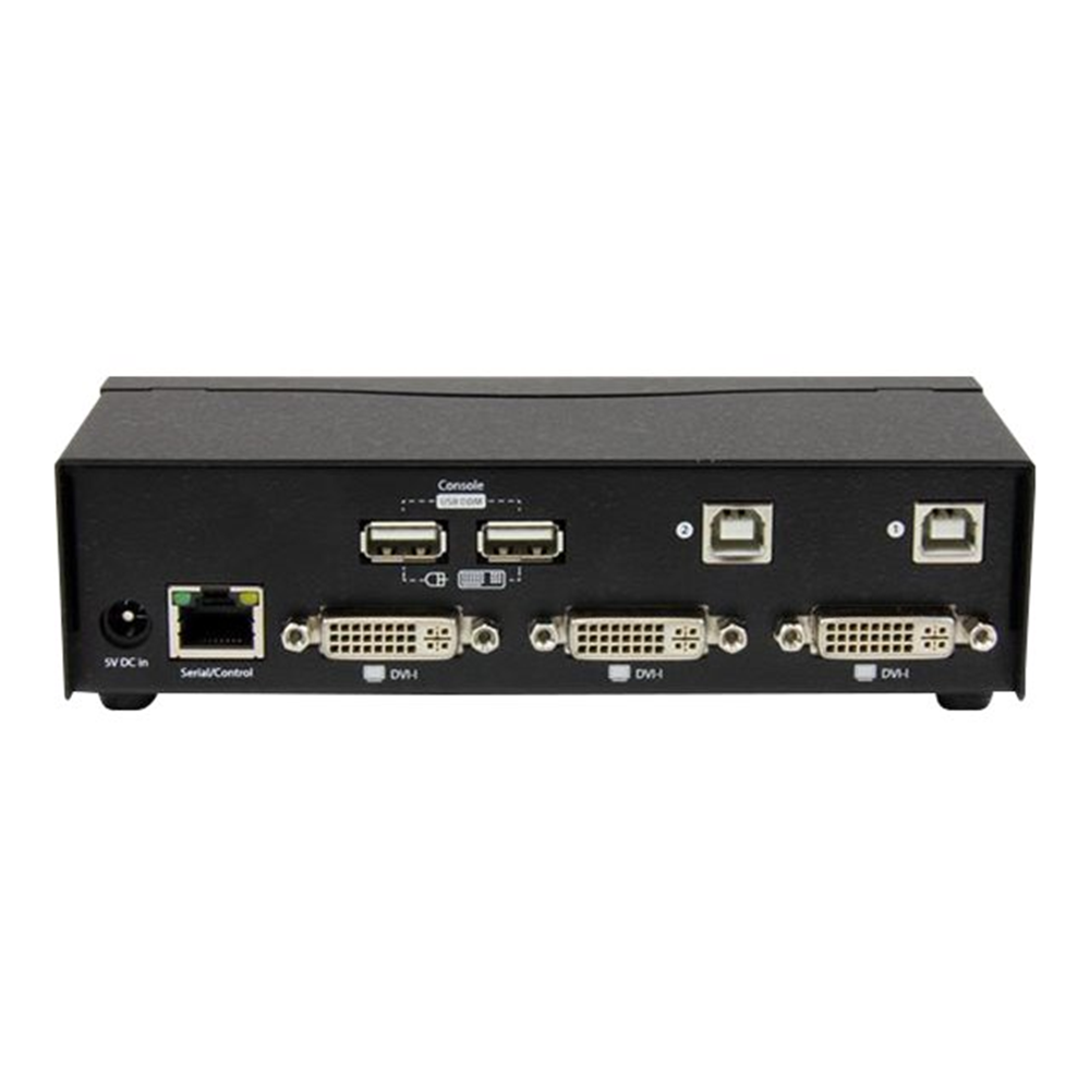 2 Port USB DVI KVM Switch with DDM