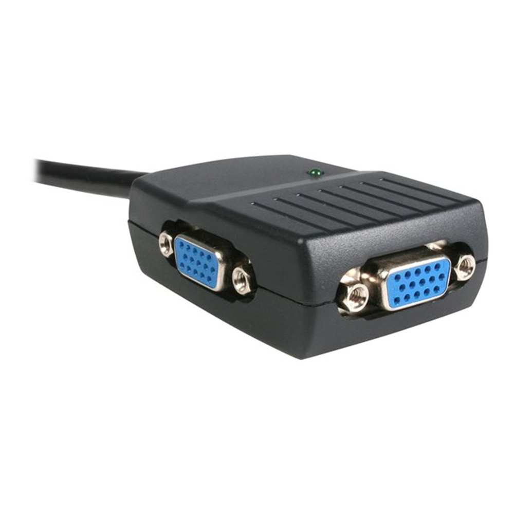 2 Port VGA Video Splitter - USB Powered