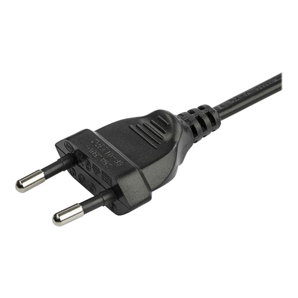 2m Laptop Power Cord EU Plug to C7