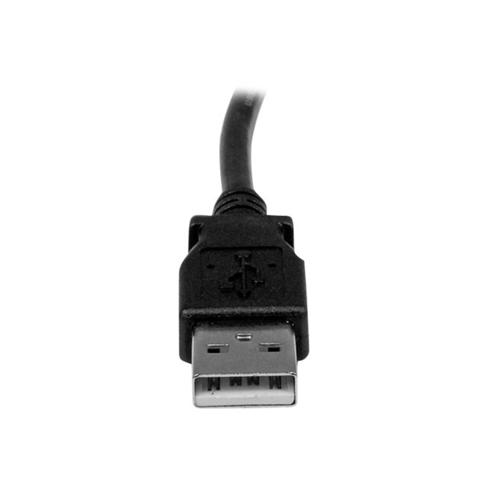 2m USB 2.0 A to Left Angle B Cable M/M