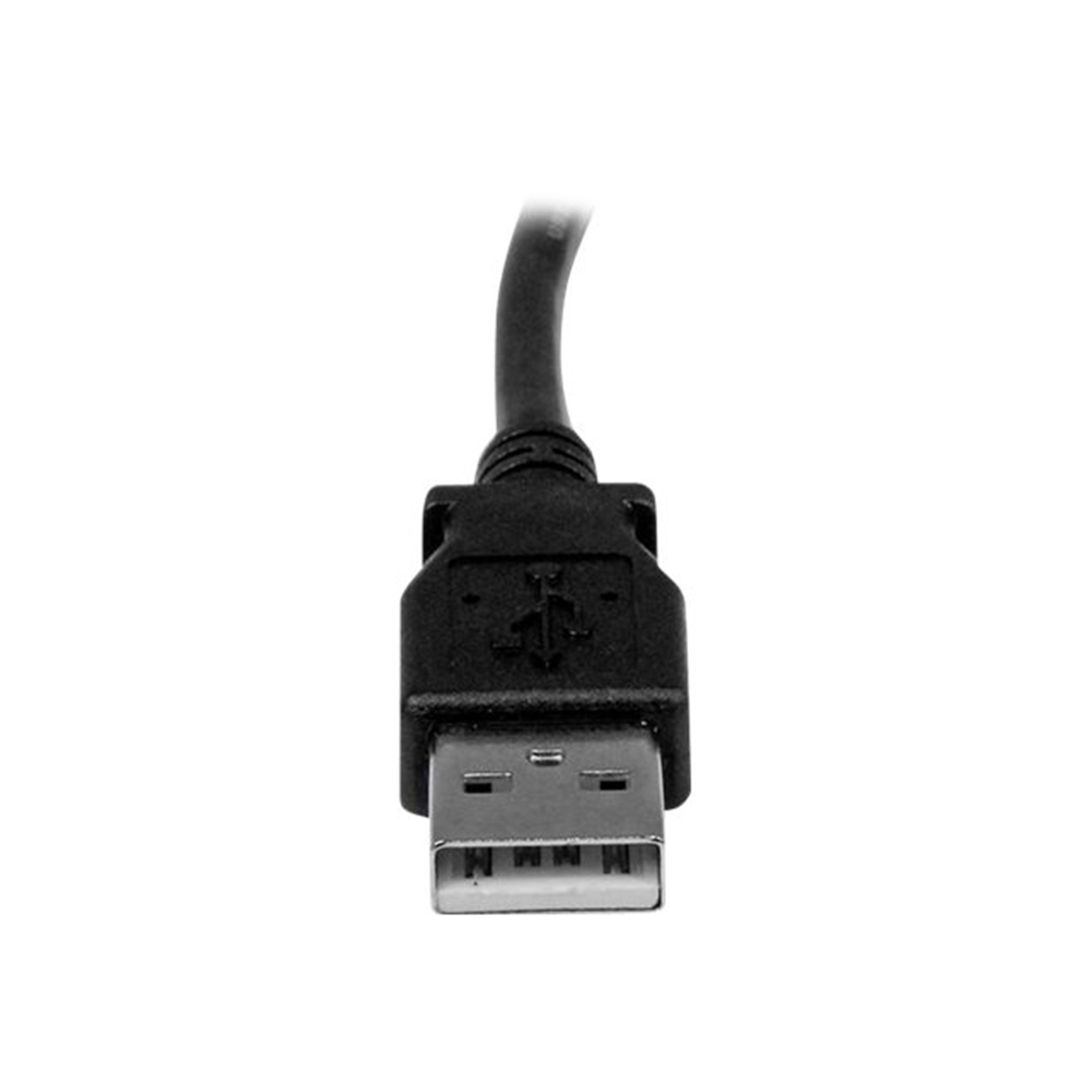 2m USB 2.0 A to Right Angle B Cable M/M