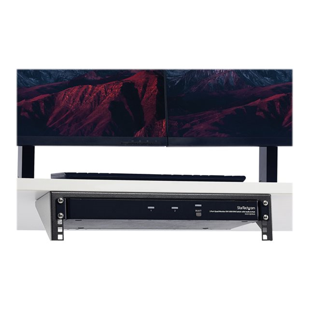 2U 48cm Vertical Wall Mount Rack Bracket 2U 48cm Vertical Wall Mount Rack Bracket