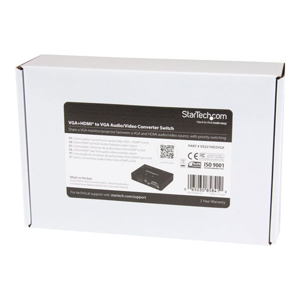 2x1 VGA+HDMI to VGA Converter Switch