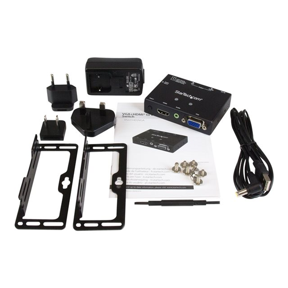 2x1 VGA+HDMI to VGA Converter Switch