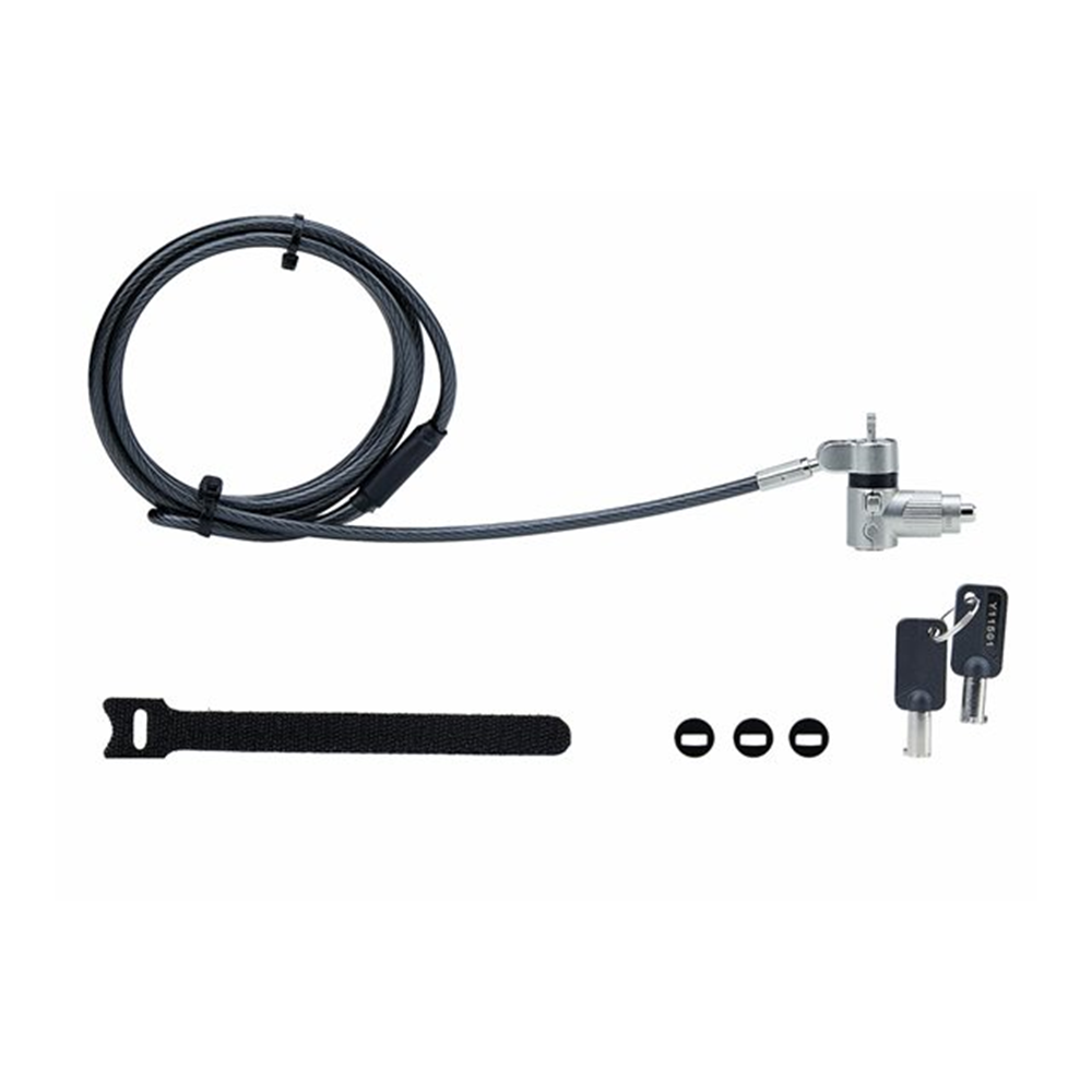 3-in-1 Laptop Lock 2m Security Cable