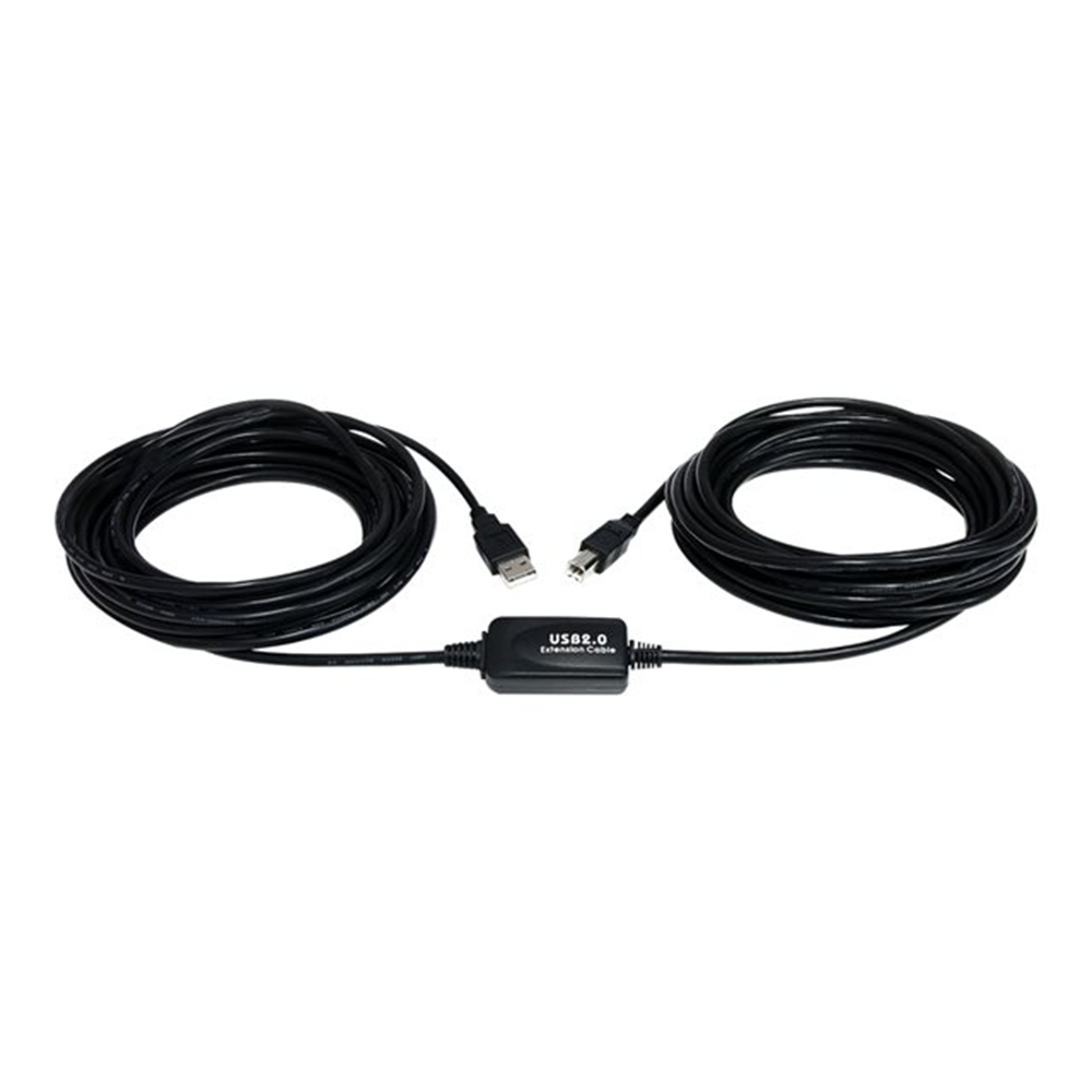30 ft Active USB 2.0 A to B Cable - M/M