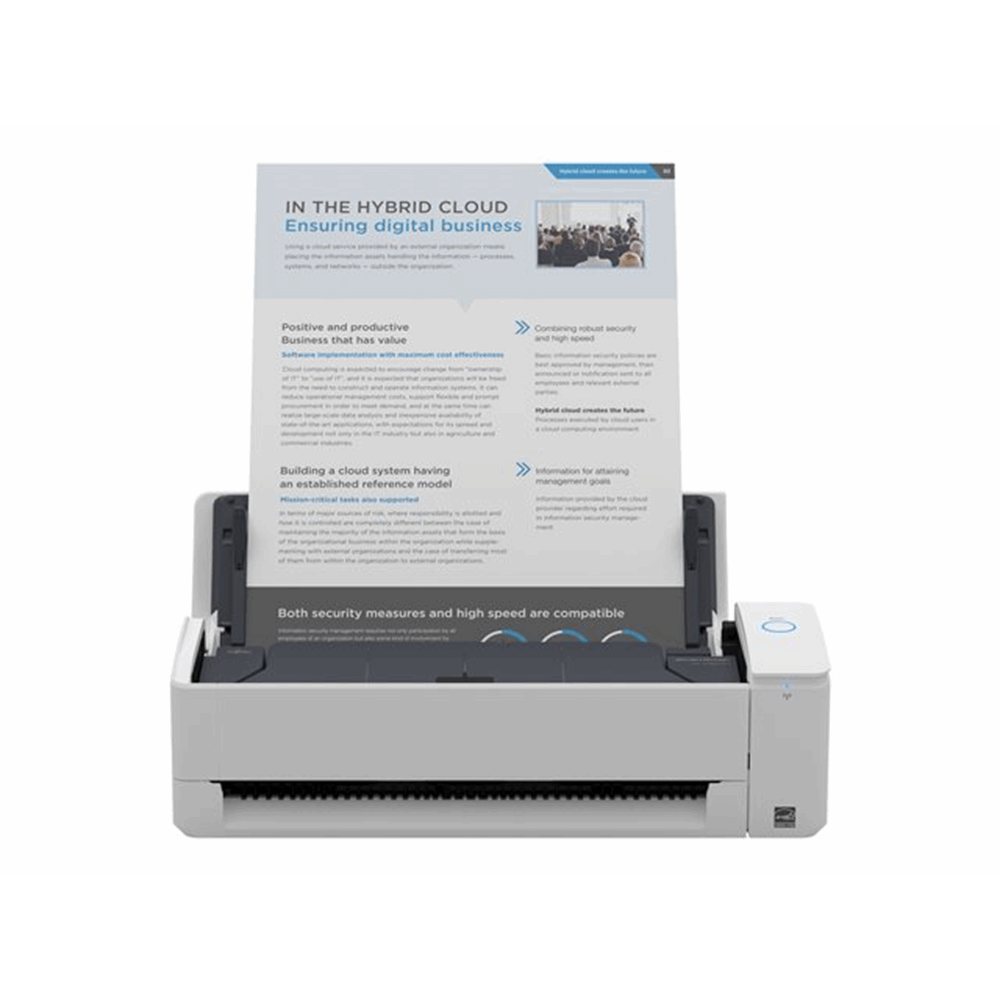 30ppm/60ipm A4 Duplex Dual-Path ADF Wi-Fi USB3.2 LED Desktop Scanner.