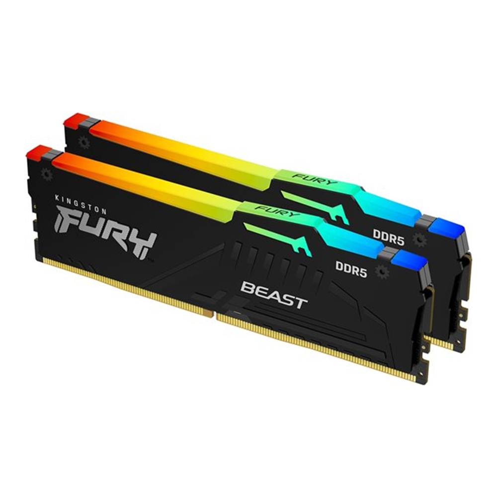 32GB 5200MT/s DDR5 CL40 DIMM (Kit of 2)FURY Beast RGB