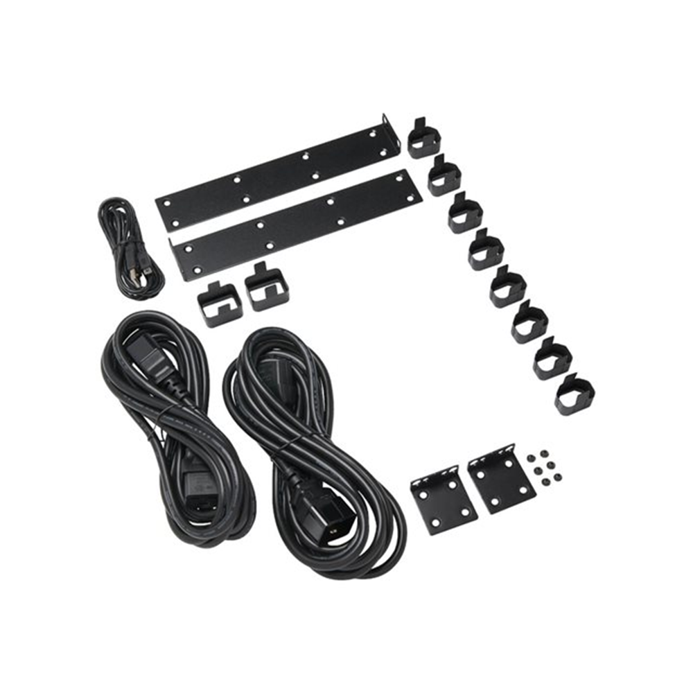 3.8kW Single-Phase Switched Automatic Transfer Switch PDU Two 200-240V C20 Inlets 8 C13 & 2 C19 Outputs 1U TAA