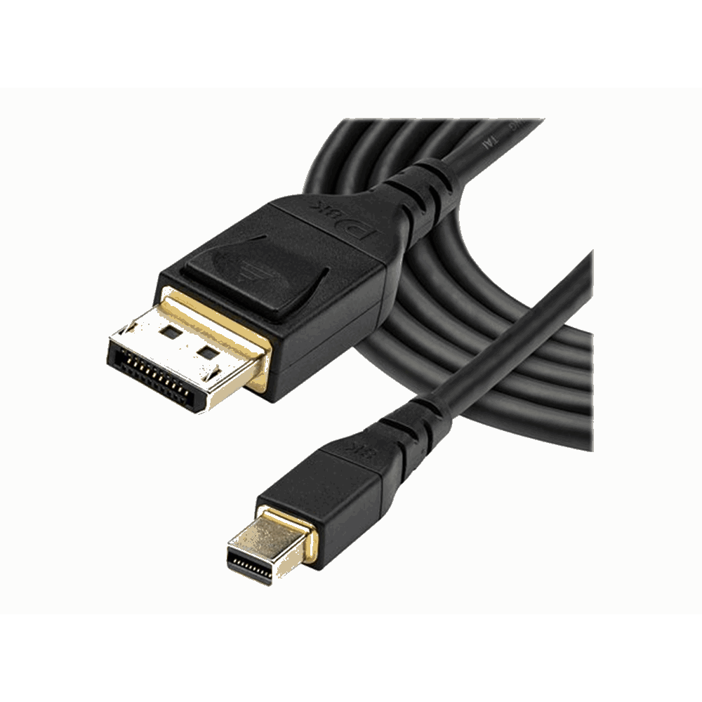 3ft 8K Mini DP to DisplayPort 1.4 Cable