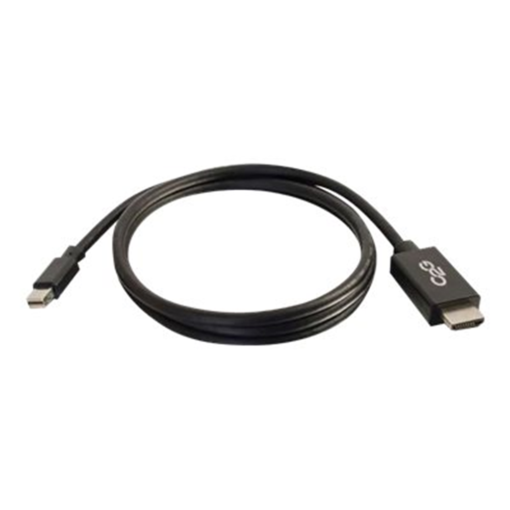 3ft MiniDP M to HDMI M Cable Black