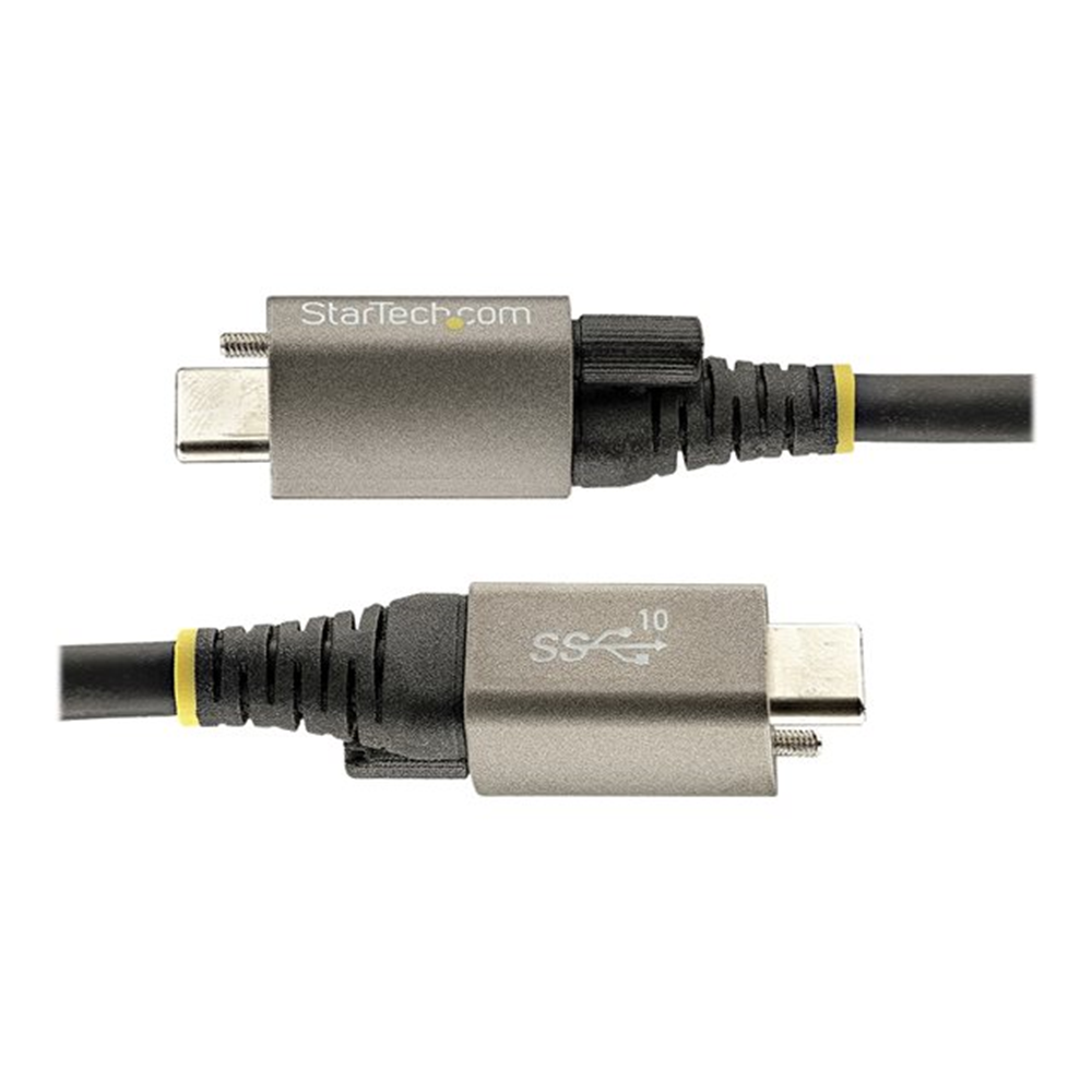 3ft Top Screw Locking USB C Cable 10Gbps 3ft Top Screw Locking USB C Cable 10Gbps