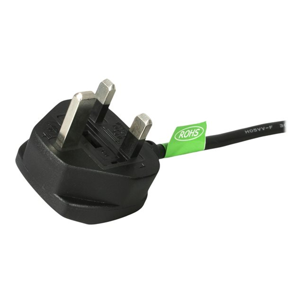 3m UK Power Cord - 3 Pin Mains Lead