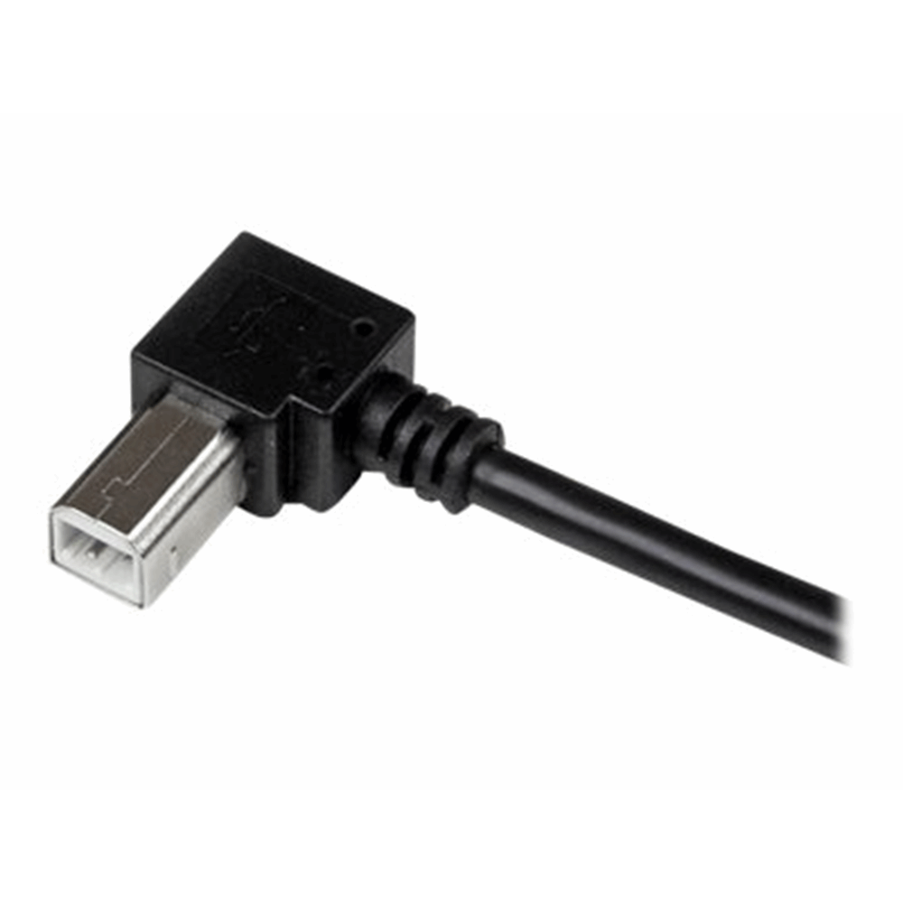 3m USB 2.0 A to Right Angle B Cable M/M