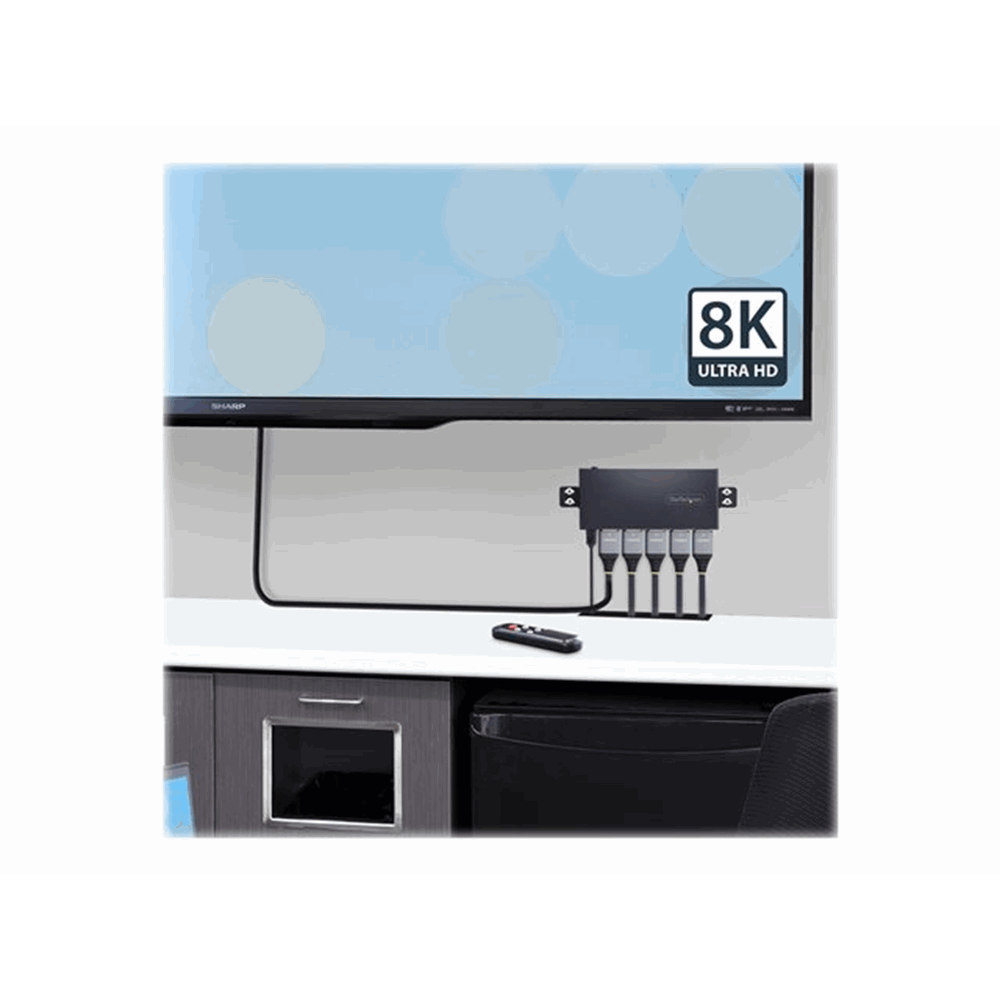 4-Port 8K HDMI Switch HDMI 2.1 Switcher