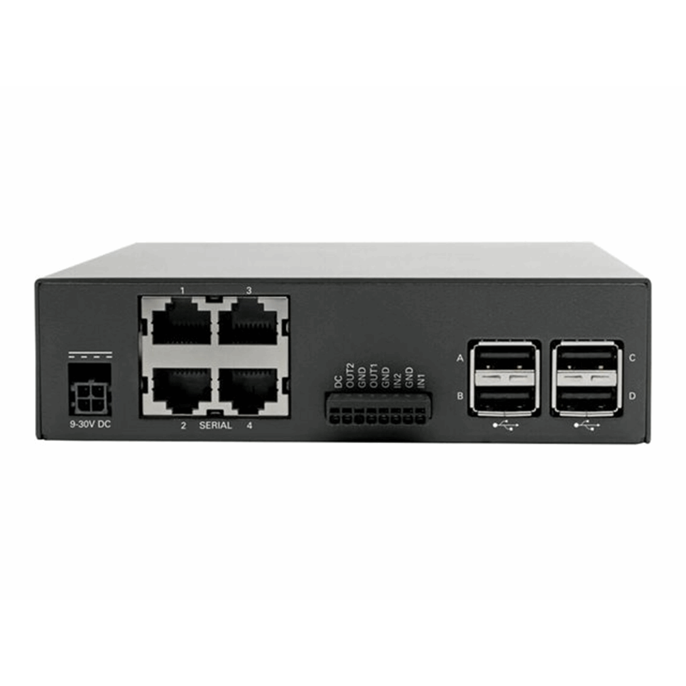 4-Port Console Server with Dual GB NIC 4Gb Flash and 4 USB Ports