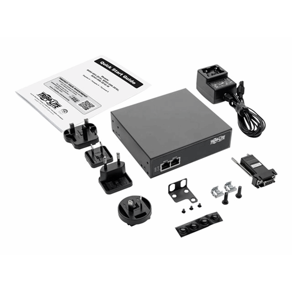 4-Port Console Server with Dual GB NIC 4Gb Flash and 4 USB Ports