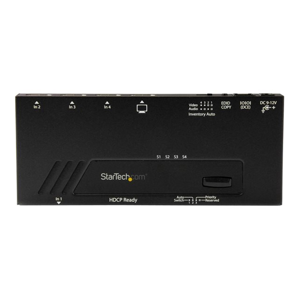 4-Port HDMI Automatic Video Switch - 4K